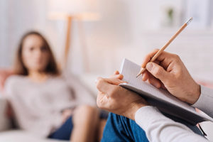a woman is admitted into a Pennsylvania co-occurring disorder treatment center